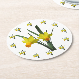 Papier Onderzetter - Daffodil Blossom