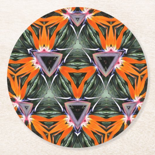 Papier Onderzetter DE KALEIDOSCOOP VAN HET LEVEN (Voorkant)