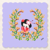 Papier Onderzetter: Elegants Kartonnen Onderzetters (Voorkant)