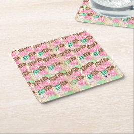 Papier Onderzetter: Ijsmaken Kartonnen Onderzetters