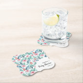 Papier Onderzetter voor baby shower met schattig d (Insitu)