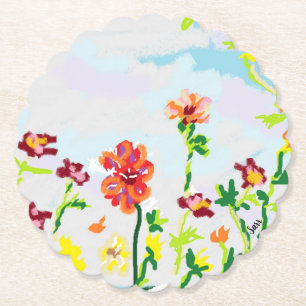 Papier Onderzetter : Wild Flower's