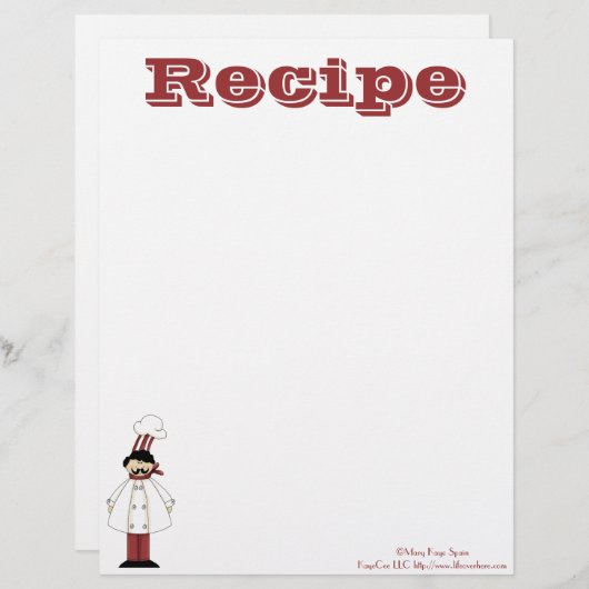 Papier ontvangen - Keukenkaas- Ontvangers (Voorkant / Achterkant)