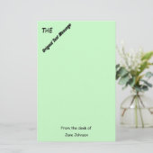 Papier - Oorspronkelijk tekstbericht (Staand voorkant)