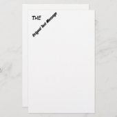 Papier - Oorspronkelijk tekstbericht (wit) (Voorkant / Achterkant)