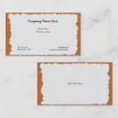 Papier op kurkbordpapier Visitekaartjes (Voorkant / Achterkant)