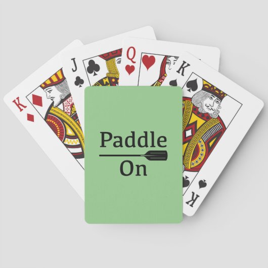 Papier op ontwerp - Klassieke afspeelkaarten Pokerkaarten (Achterkant)