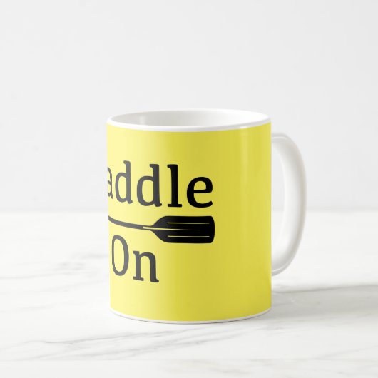 Papier op ontwerp - Klassieke Mok (Voorkant rechts)