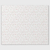 Papier oppakken met gestreken cadeaus en harten (Vlak)