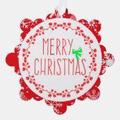 Papier Ornament en Gift Kaart Label (Voorkant)