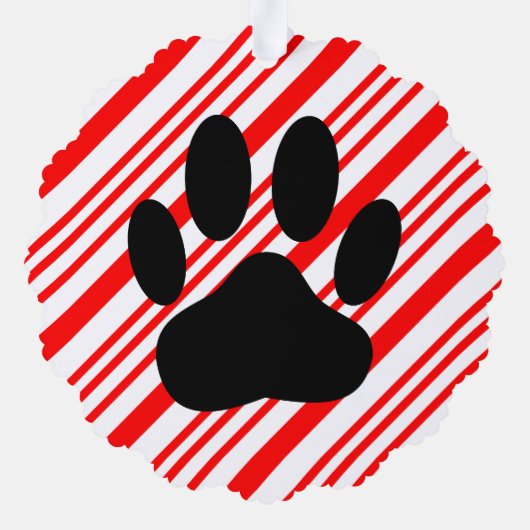 Papier Ornament Kaart (Achterkant)