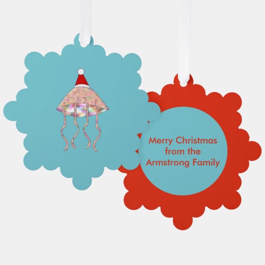 Papier Ornament Kaart (Voorkant / Achterkant)