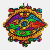 Papier Ornament Kaart (Voorkant)