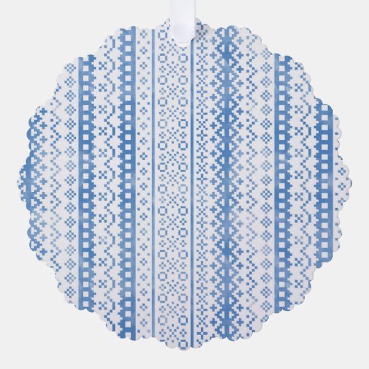 Papier Ornament Kaart (Voorkant)