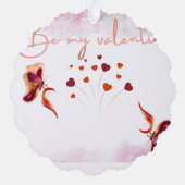 Papier Ornament Kaart (Achterkant)