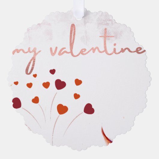 Papier Ornament Kaart (Voorkant)