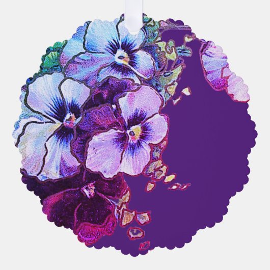 Papier Ornament Kaart en ontwerp (Voorkant)