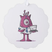 Papier Ornament stijl: geschulpte, Papier: Superfi (Achterkant)