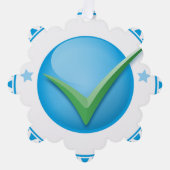 Papier Ornament Stijl: Sneeuwvlok, Papier: Superfi (Voorkant)