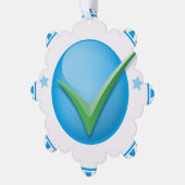 Papier Ornament Stijl: Sneeuwvlok, Papier: Superfi (Links)