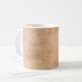 Papier oud textuurperkament koffiemok (Voorkant links)