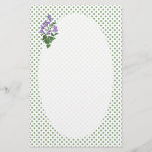 Papier: Overtredingen, poka Dots to Personalize Briefpapier