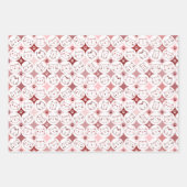 Papier pakpapier set van 3 vellen met kattengezich (Voorkant)