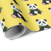 Papier-Panda-Beer met onmiddellijke verpakking Cadeaupapier (Rol Hoek)