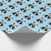 Papier-Panda-Beer met onmiddellijke verpakking Cadeaupapier (Hoek)