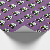 Papier-Panda-Beer met onmiddellijke verpakking Cadeaupapier (Hoek)