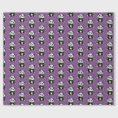 Papier-Panda-Beer met onmiddellijke verpakking Cadeaupapier (Vlak)