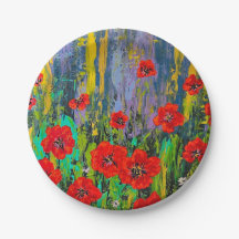 Papier papaver Bord