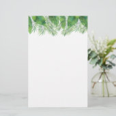 Papier papier-tropische handpalmen (Staand voorkant)