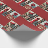 papier- papier voor het verpakken van post (Hoek)