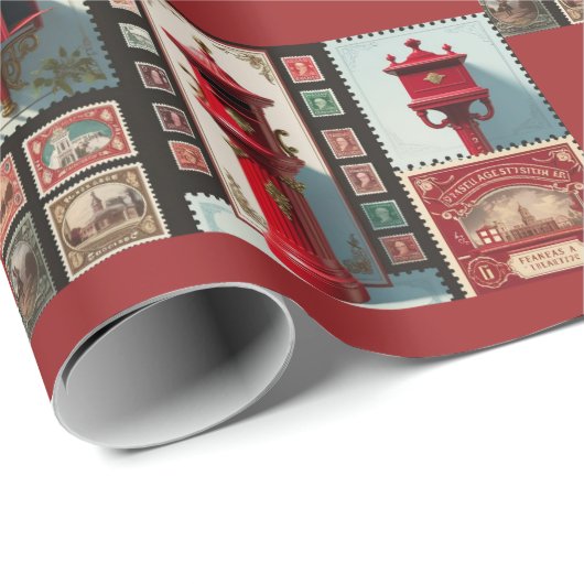 papier- papier voor het verpakken van post (Rol Hoek)