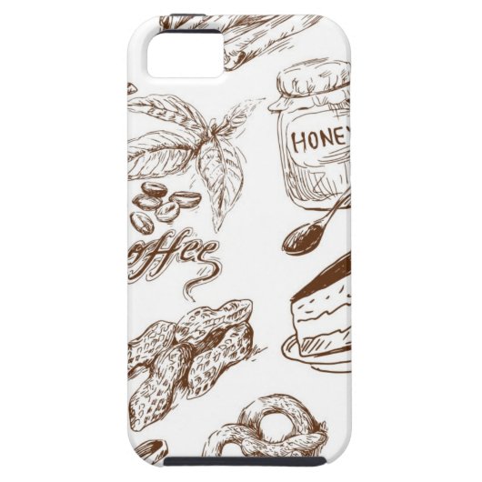 Papier patroon Case-Mate iPhone case (Achterkant)