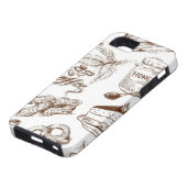 Papier patroon Case-Mate iPhone case (Onderkant)