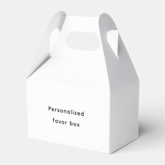 Papier personaliseren bedankdoosjes (Voorkant Zijde)