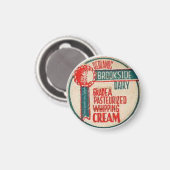 " papier pet-Redlands Brookside Dairy" Magneet (Voorkant / Achterkant)