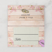 Papier Plaatskaartje (Buitenkant ongevouwen)