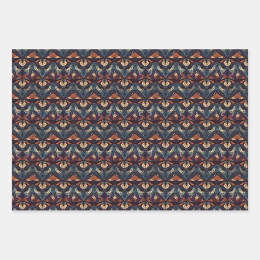 Papier platte vellen verpakken (Voorkant)