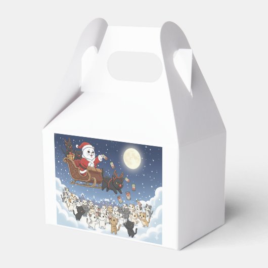 Papier&Pukku Prettig kerstfeest! Bedankdoosjes (Voorkant Zijde)