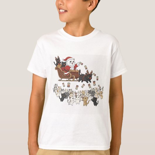 Papier&Pukku Prettig kerstfeest! T-shirt (Voorkant)