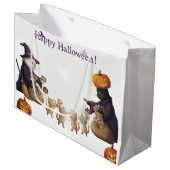 Papier&pukku prettige Halloween! Groot Cadeauzakje (Voorkant Gekanteld)