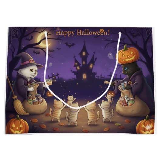 Papier&Pukku prettige Halloween! Groot Cadeauzakje (Voorkant)