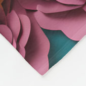 Papier Rococo Dalmatische Surfpastel Kleuren Fleece Deken (Hoek)