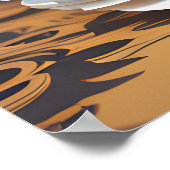 Papier Rococo Maltese pastelkleuren Poster (Hoek)