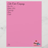 Papier Roze (Cupcake) RFPMDesigns ©️2024 (Voorkant)