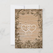 Papier RSVP Kaartje (Achterkant)