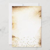 Papier Scroll Rustiek Lief Zestien Verjaardagsfees Kaart (Achterkant)